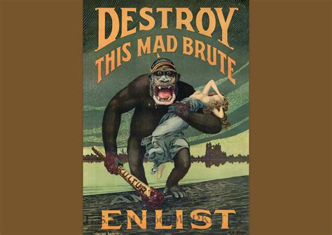 Destroy This Mad Brute Enlist - U.S. Army. - American First World War ...