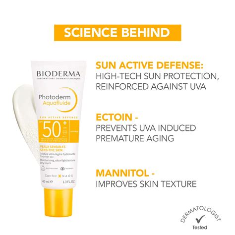 Buy BIODERMA PHOTODERM MAX AQUAFLUIDE SPF 50+ HIGH PROTECTION WATER ...
