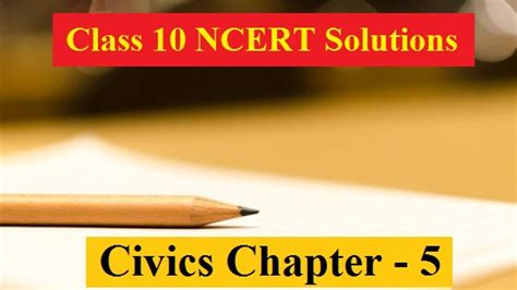 NCERT Solutions Class 10 Democratic Politics Chapter 5 Popular ...