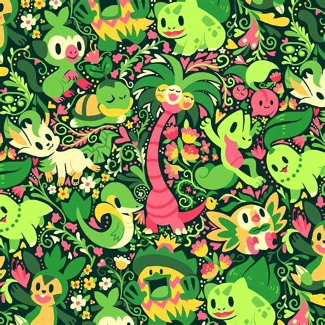 Grass Type Pokémon Wallpapers - Wallpaper Cave