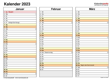 Bildergebnis für kalender 2023 ausdrucken kostenlos