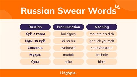 14+ Crazy Russian Swear Words And What They Mean [2025]
