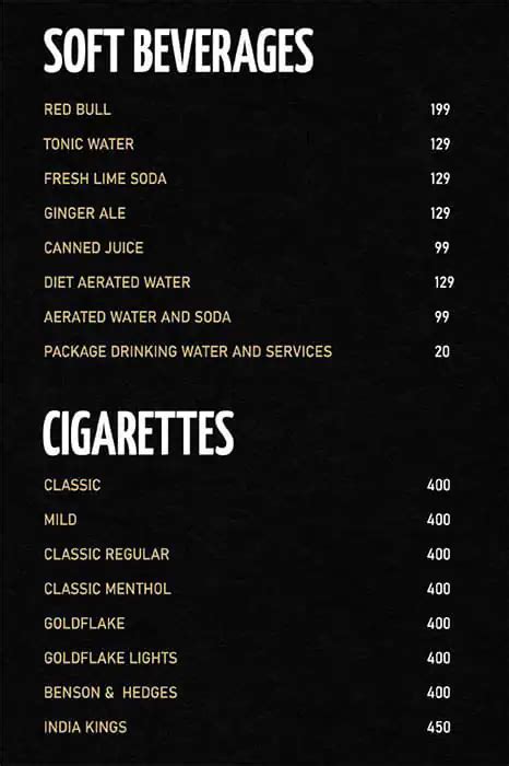 Menu at Rasam, Kolkata, Salt Lake