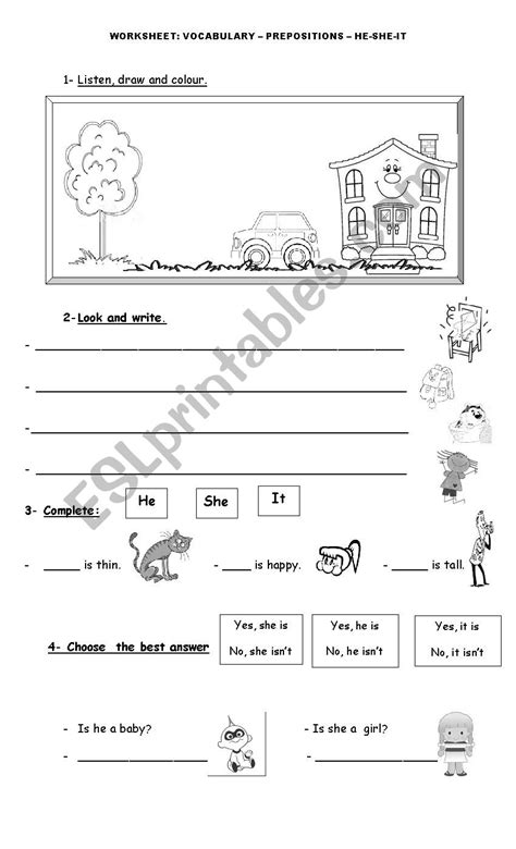 ESL Worksheet in With 的图像结果