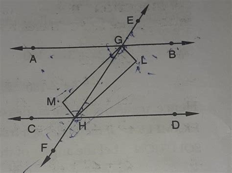 If two parallel lines are intersected by a transversal prove that the ...