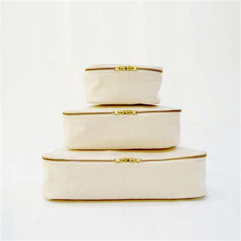 Home Essentials Nesting Boxes Cotton Canvas Set of 3