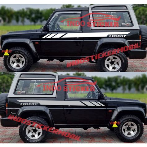 Jual STICKER CUTTING STICKER STIKER MOBIL DAIHATSU ROCKY TAFT FEROZA ...