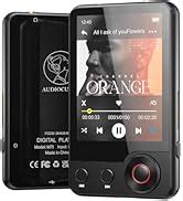 AUDIOCULAR M31 32GB Portable Mp3 Music Player with Bluetooth, 2.4” LCD ...