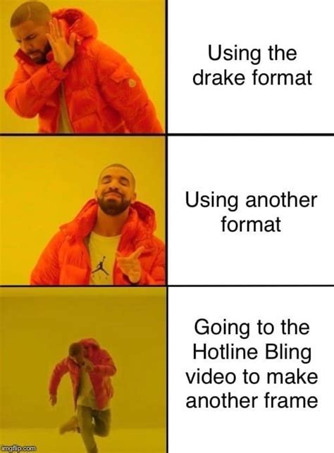 Drake Meme Template