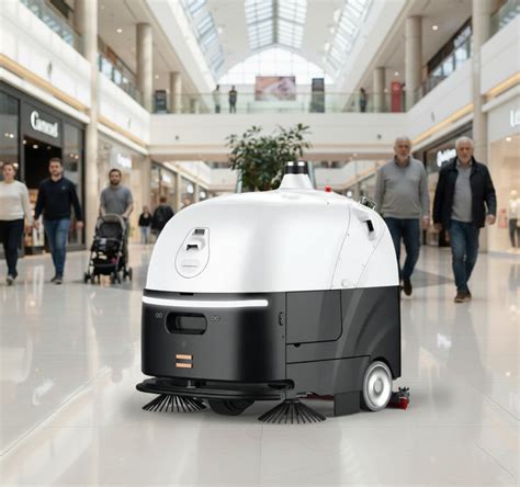 Cleanplus Robotic Floor Scrubber - Auto Cleaning Robot - SC80Pro - Arab ...