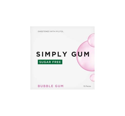 Simply Gum Sugar Free Bubble Gum 77g – La Casita Delicatessen