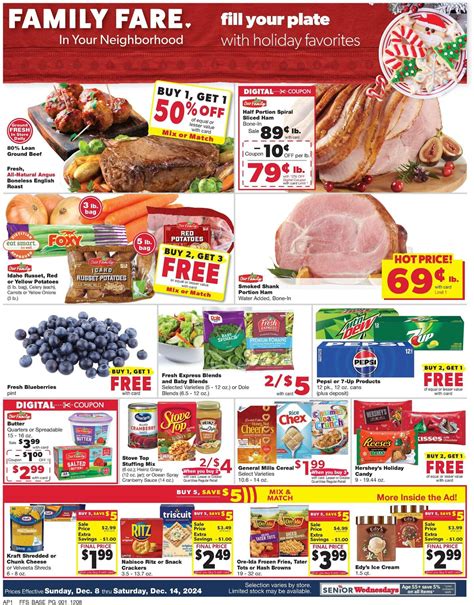 Family Fare Weekly Ad from December 8