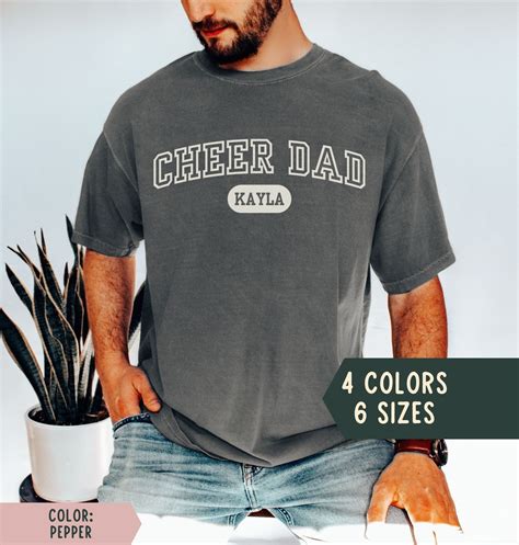 Cheer Dad Shirt, Cheer Dad Gift, Gift for Cheer Dad, Cheerleading Dad ...