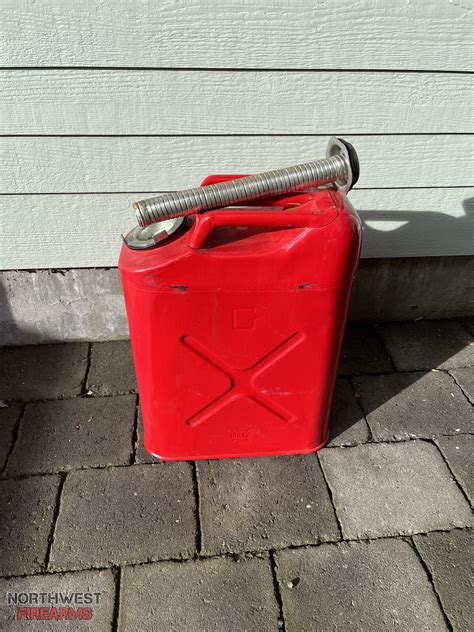 5 gallon Blitz metal Jerry style gas can | Northwest Firearms