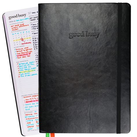 Good Busy Planner Undated 1-Year Weekly Daily Planner | Increase ...