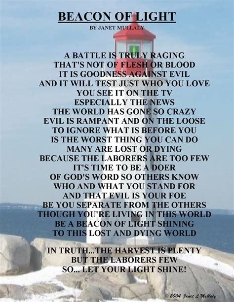 Beacon Of Light Quotes. QuotesGram