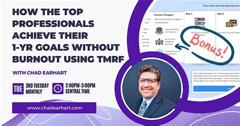 How Top Professionals Achieve Their 1-Year Goals Without Burnout Using ...