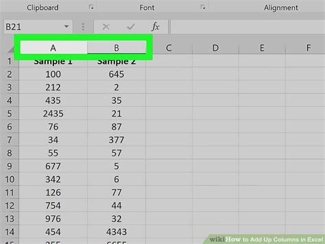 Excel How to Add Columns 的图像结果
