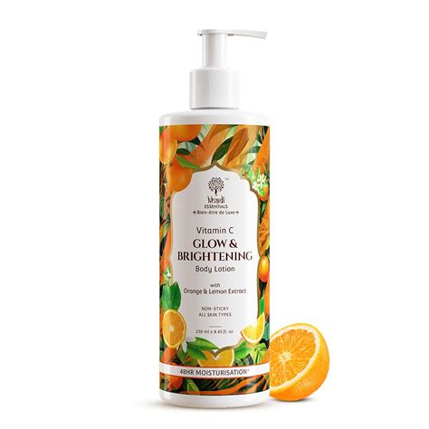 Buy Khadi Essentials Vitamin C Brightening Body Lotion With Lemon ...