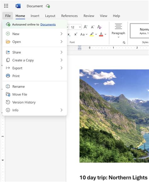 Image result for FileMenu Excel