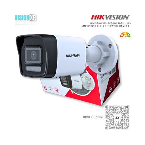 Hikvision DS-2CD1063G2-LIU 6MP Hybrid Turret Network Bullet Camera ...