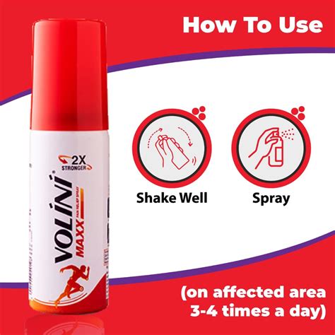 Volini Maxx Pain Relief Spray, 25 gm Price, Uses, Side Effects ...