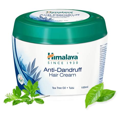 Himalaya Anti-Dandruff Hair Cream - Removes Dandruff, Nourishes Scalp ...