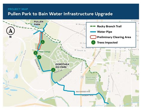 Dix Park trees to be removed for new Raleigh water infrastructure