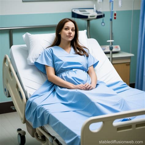 Woman in Hospital Gown | Stable Diffusion Online