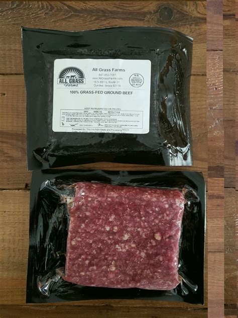 Grass Fed Ground Beef - All Grass Farms