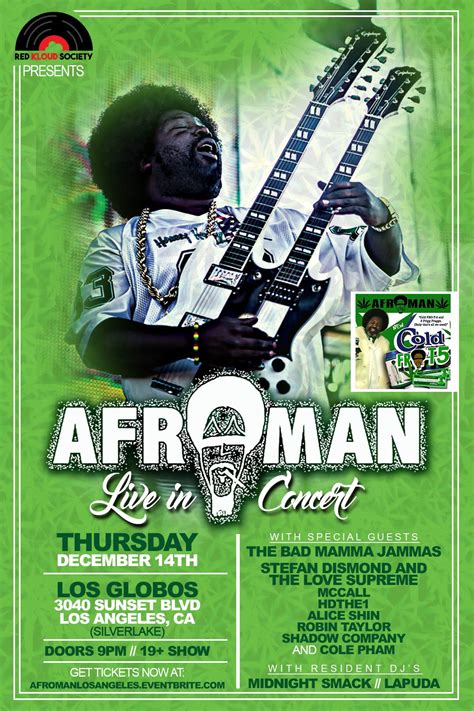 Afroman Live in Concert, The Bad Mamma Jammas, Stefan Dismond and