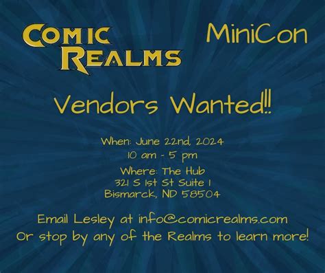 Summer Mini Con , The Hub - Bismarck, ND, 22 June 2024 | AllEvents