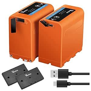 Buy Vemico NP-F970 Battery NP F980/F960/F530/F550/F570/F730/F750/F770 ...