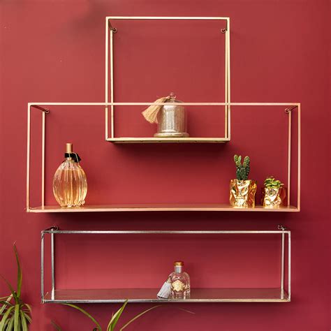 Buy Elan Formale Shelf - Set of 3 (Polished Metallic Finish) Online ...