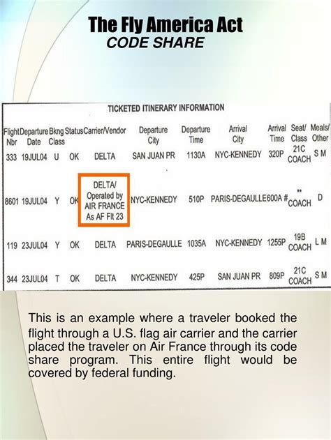 PPT - The Fly America Act PowerPoint Presentation, free download - ID ...
