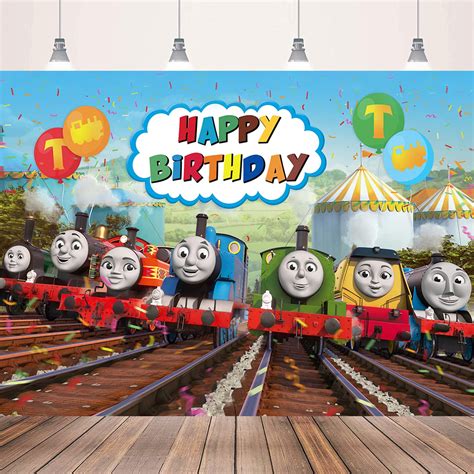 Thomas Train Friends Birthday Party Decoration Thomas Party Photo ...