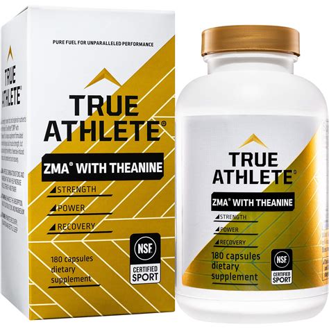 True Athlete Zma With Theanine Is Designed For Better Immune ...