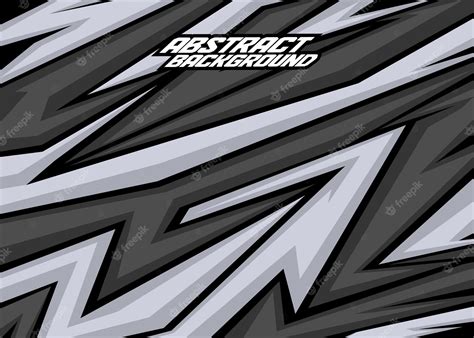 Premium Vector | Racing background abstract stripes with grey,black and ...