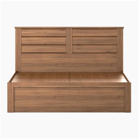 Buy Helios Freddie Queen-Size Bed - 150 x 195 cm - Brown from Helios by ...