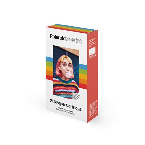 Buy Polaroid Hi-Print Paper - 2x3 Paper Cartridge (20 Sheets) Dye-Sub ...