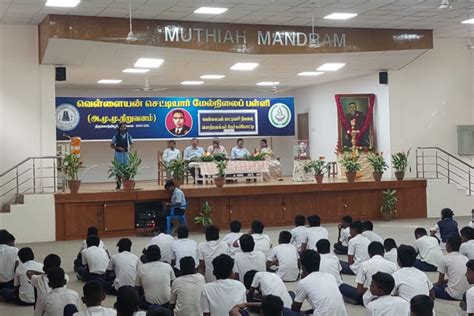 Vellayan Chettiar Higher Secondary School - Activities - Curricular
