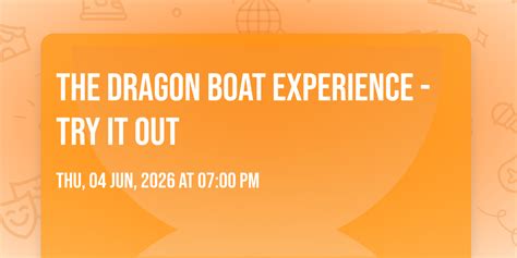 The Dragon Boat experience - try it out, Port of Cork, 4 June 2026 ...