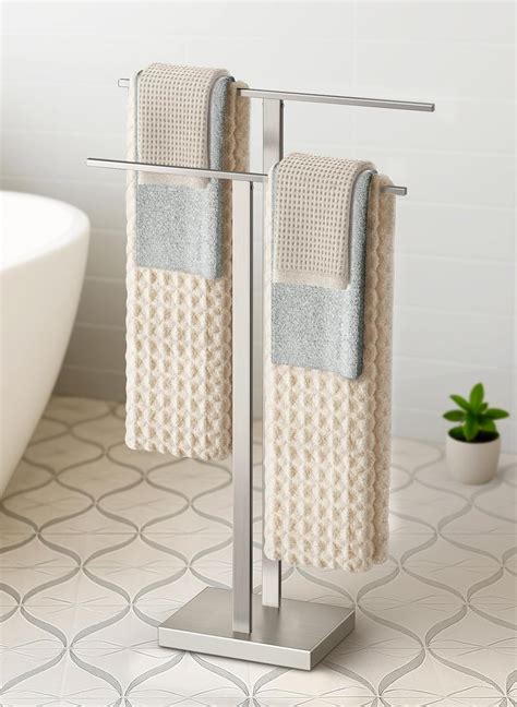 KES Freestanding Towel Rack for Bathroom, Floor Towel Racks for ...