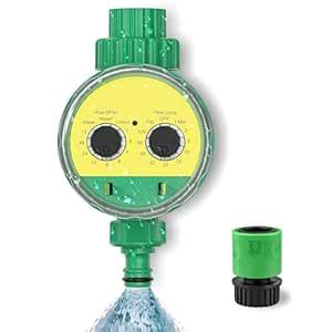 NBBX Electronic Water Timer, Hose Timers for Watering 1 Outlet, Faucet ...