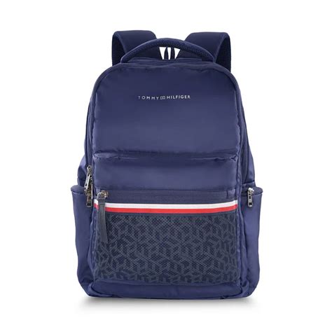 Tommy Hilfiger Deon Unisex Polyester 14 Inch Laptop Backpack Navy – Brand27
