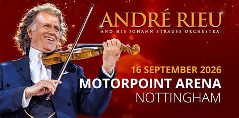 Andre Rieu tickets | Motorpoint Arena | Ticketek UK
