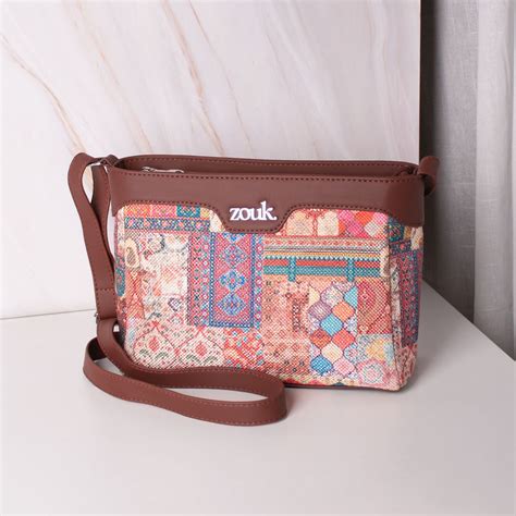 Multicolor Mandala Print Harmony Sling Bag