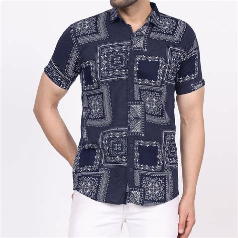 Bandana Printed Half Shirts