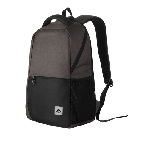 LB06 18L Laptop Backpack - Brown: Water Resistant, Padded Laptop ...
