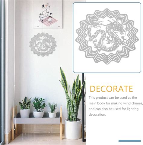 Buy LABRIMP Outside D Wind, Wind Art Decor Outdoor Backyard Reflect ...